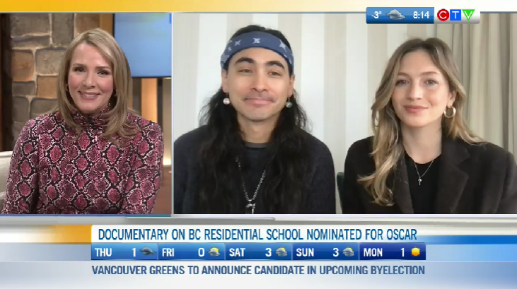 CTV Morning Live (@ctvmorninglive) on Twitter photo CTV Morning Live's <a href="/Keri_Adams/">Keri Adams</a> celebrates an #Oscars2025 nomination for <a href="/jnoisecat/">Julian Brave NoiseCat</a> & <a href="/emilykassie/">Emily Kassie</a>'s 'Sugarcane', a documentary based on a BC residential school! 📽️
ctvnews.ca/vancouver/vide… CTV Morning Live's <a href="/Keri_Adams/">Keri Adams</a> celebrates an #Oscars2025 nomination for <a href="/jnoisecat/">Julian Brave NoiseCat</a> & <a href="/emilykassie/">Emily Kassie</a>'s 'Sugarcane', a documentary based on a BC residential school! 📽️
ctvnews.ca/vancouver/vide…