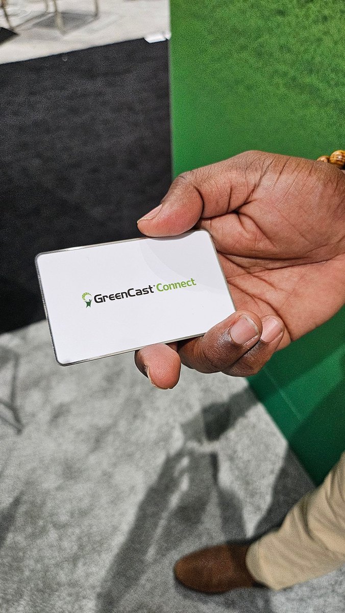 Have you downloaded the #GCConnect app? Get timely, local agronomic information straight to your phone.

Download now and visit booth #3937 to receive a dot. digital business card: GreenCastConnect.com #GCSAAConference