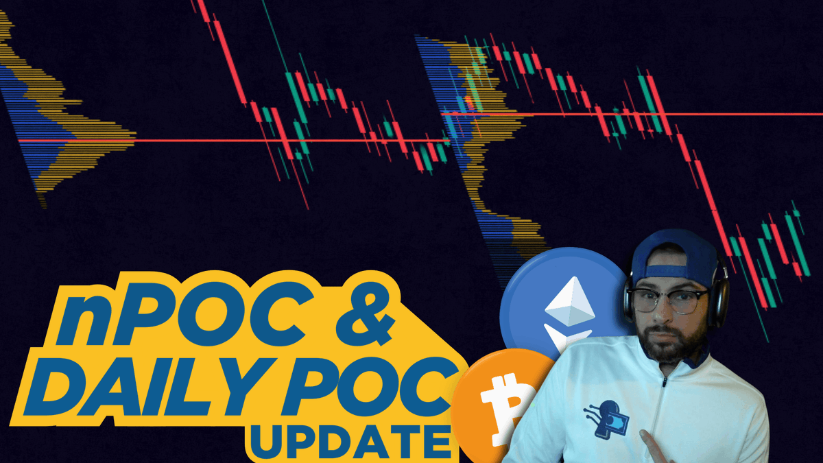 CastilloTrading's tweet photo. Quick nPOC and Daily POC Recap from our update video yesterday.

We talk $BTC and $ETH along with some important levels I am watching into the week 

https://t.co/w31WYrQM8M https://t.co/3ACNN3dFyl