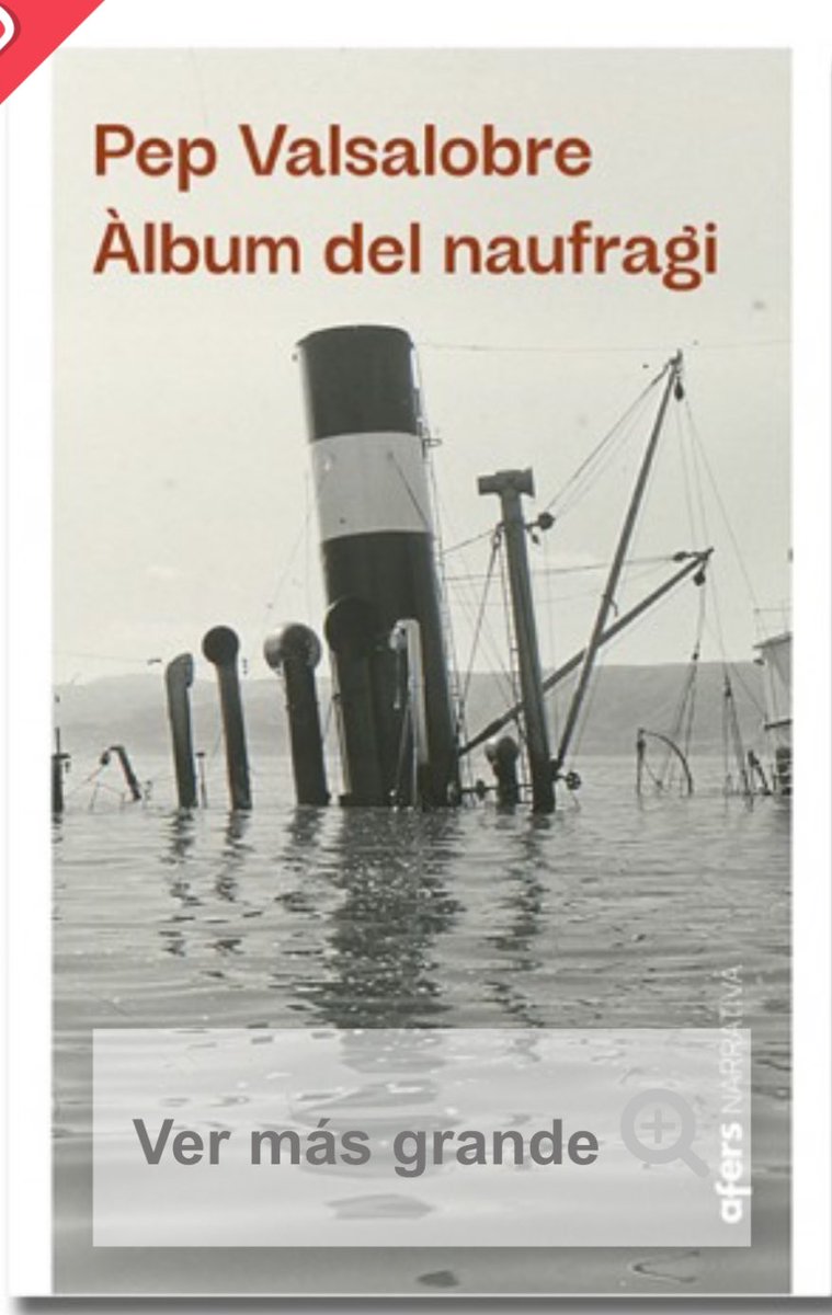 A la presentació d’Àlbum del naufragi d’en <a href="/Pepvalsa/">Pep Valsalobre</a> 😍