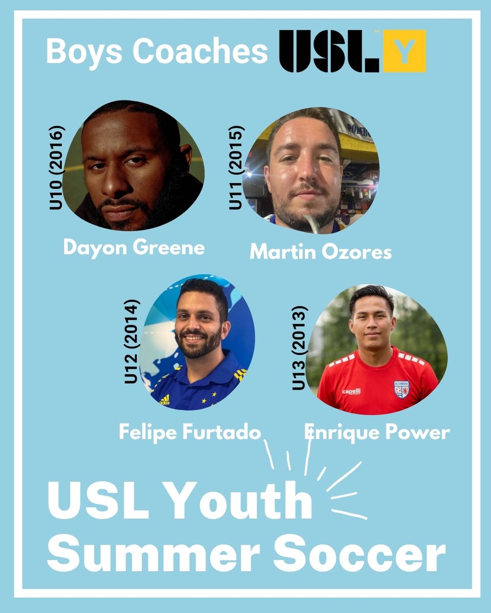 We are excited to announce our coaching lineup for the summer 2025 USL Youth Teams! Don't miss out on the upcoming ID Day, February 22nd.

Learn more! alexandria-soccer.org/programs/acade…