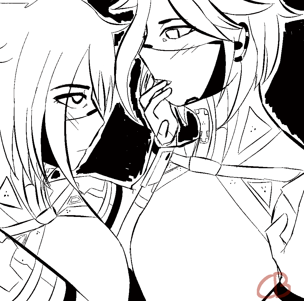 09432ff's tweet photo. Something I made before I went to bed #signalis https://t.co/xBhCp6tXce