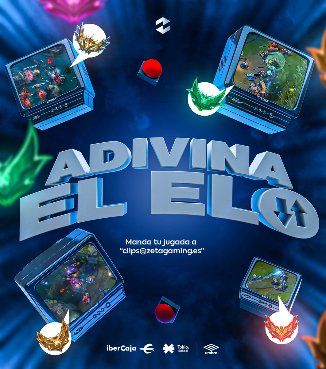 ZETA Gaming (@zetagaming) on Twitter photo ADIVINA EL ELO CON NUESTROS JUGADORES DE SUPERLIGA 🧙♂️
Manda tu jugada a clips@zetagaming.es para que nuestros chicos adivinen el elo 👇 ADIVINA EL ELO CON NUESTROS JUGADORES DE SUPERLIGA 🧙♂️
Manda tu jugada a clips@zetagaming.es para que nuestros chicos adivinen el elo 👇