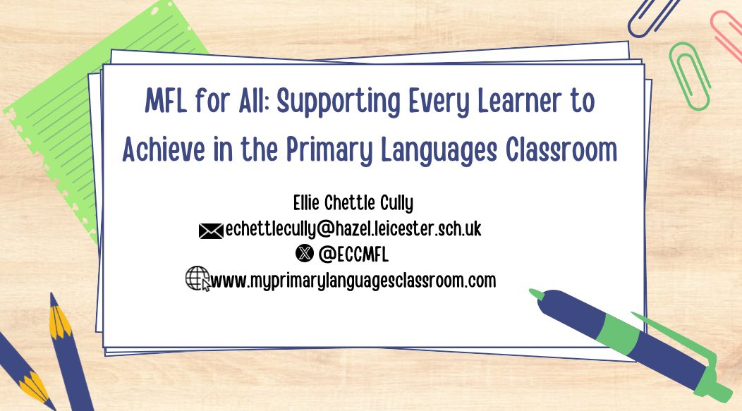 Great to spend the afternoon with wonderful colleagues from <a href="/SEEATFamily/">seeat</a> this afternoon, discussing everything from curriculum design to assessment and supporting SEND pupils in the primary languages classroom. Thanks <a href="/beckygeoghegan/">Rebecca Geoghegan</a> for the invite 😊.