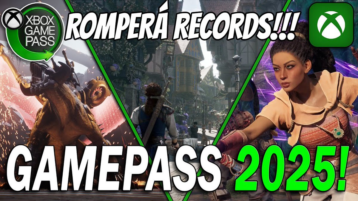 Sebaxkhan's tweet image. Los Juegos Más IMPRESIONANTES Que Debes Jugar En 2025! TODOS EN GAMEPASS youtu.be/8A85o_hXThs?si… a través de @YouTube #Xbox #XboxGamePass #xboxdeveloperdirect