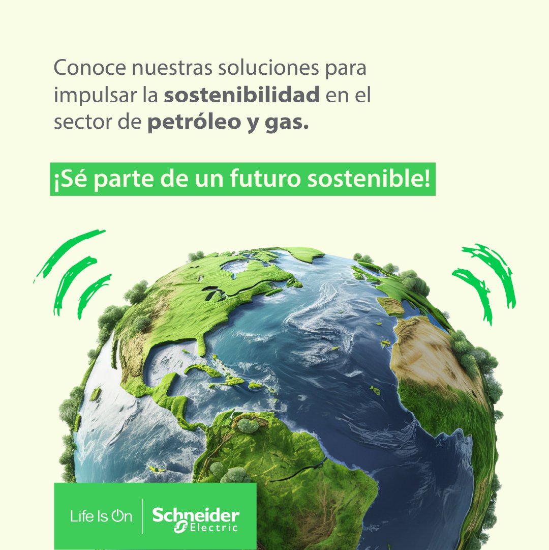 🌍✨ ¡Descubre cómo la sostenibilidad está transformando la industria del petróleo y gas! 🚀🔋 No te pierdas esta innovadora campaña de Schneider Electric spr.ly/6014I1pfo 🌱💡

#Sostenibilidad #EnergíaLimpia #Innovación