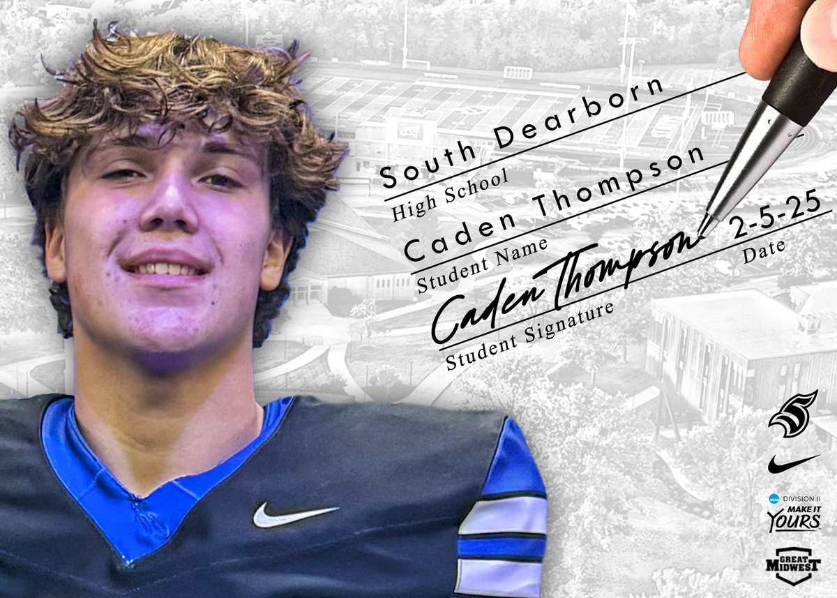 Welcome to Saints Nation!!

📱<a href="/cadenthompson26/">caden thompson</a> 
🏫 South Dearborn HS
🏈 <a href="/sdsportsreport/">S.Dearborn Athletics</a> 

#EarnIt ⚪️⚫️🔵™️