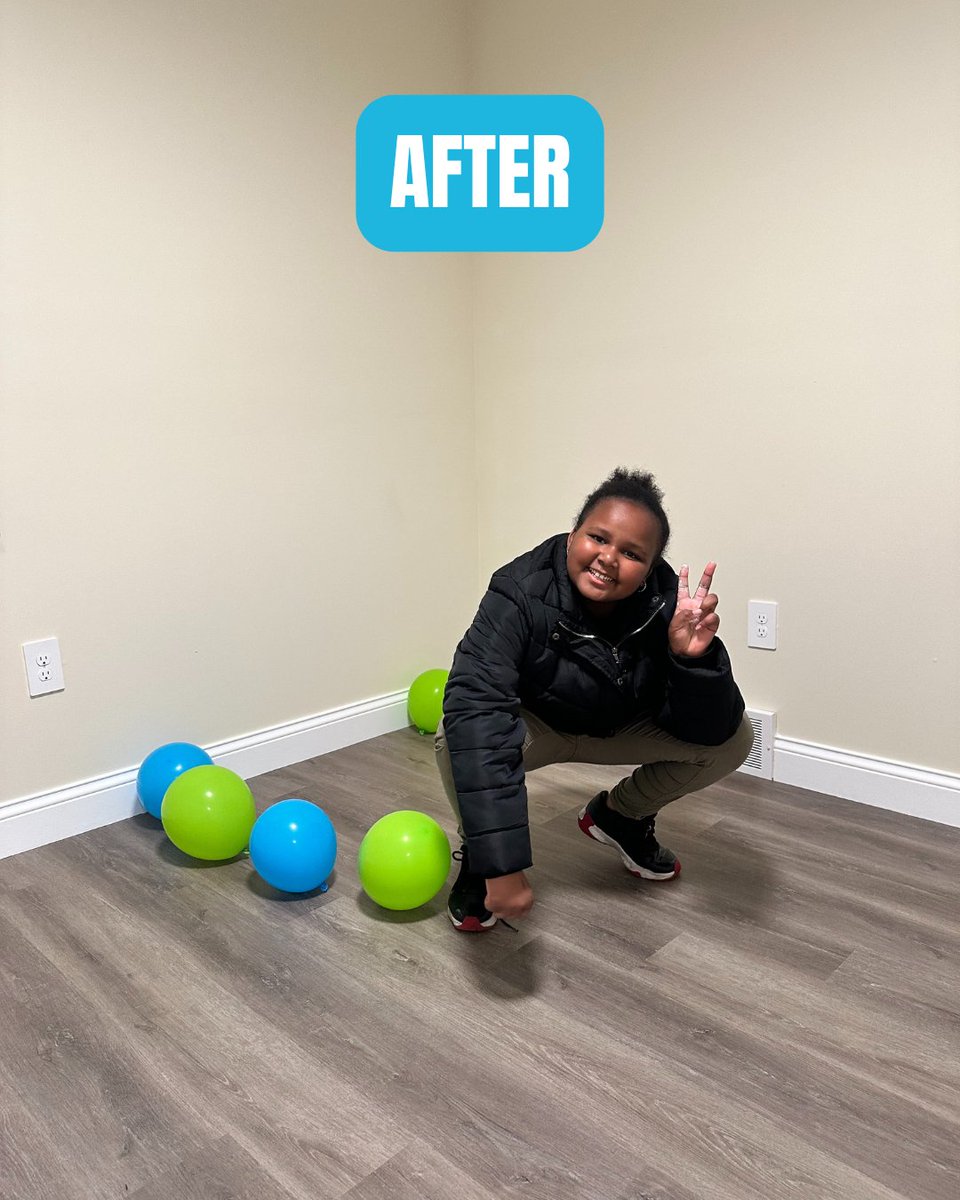 A lot can change in just a few months! The Carter girls picked their rooms before the house was even finished — and now they're each loving having a space to call their own! 🏠💙