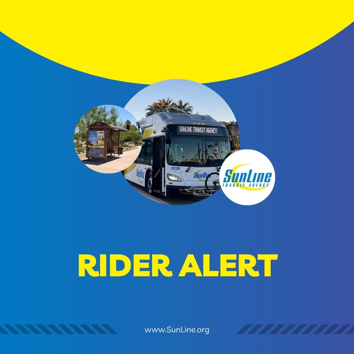 SunLine Transit Agency tweet media