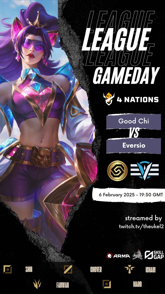 We put ourselves on the board last week and its now time to start the climb! 

Better late than never! Tonight we face an incredible side in <a href="/project_eversio/">Project EVERSIO 🇲🇹</a> !!!

Time for our upward climb in <a href="/TheUKEL/">4 Nations | The UK & Ireland's National League</a> !