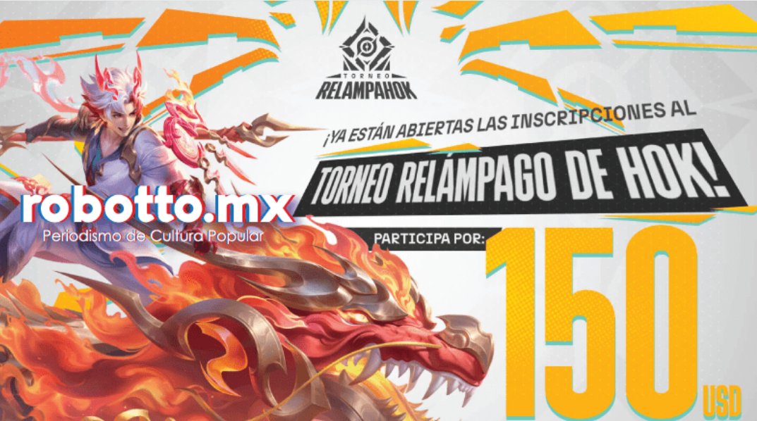 Gracias a nuestros amigos de  robotto.mx  que publicaron una nota de nuestro torneo de Honor of Kings #RelámpaHoK

🗒️Aquí la publicación completa:
robotto.mx/2025/01/compet…

Por cierto, ¿ya te registraste al torneo?  
Inscripciones👉 link.lvp.global/HoK