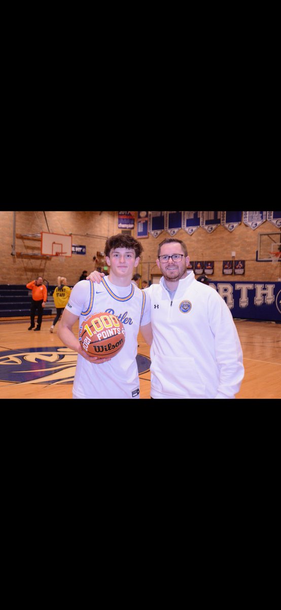 Congratulations to PJ Coffey for scoring his 1000th point of his career last night! #GoBulldogs