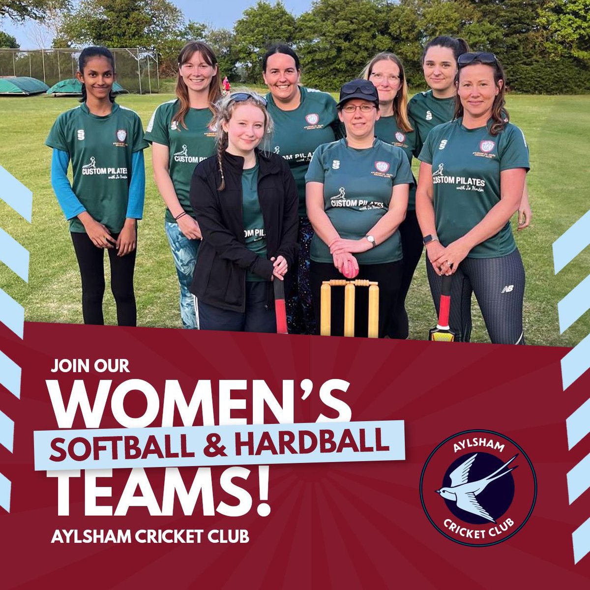 After a very successful 2024, we’re looking for new players for both our softball and newly formed hardball team. All abilities welcome! 🏏 Regular indoor training to start Friday nights 7-8pm before outdoor training starts Tuesdays in April. Send us a DM if you’re interested ☺️