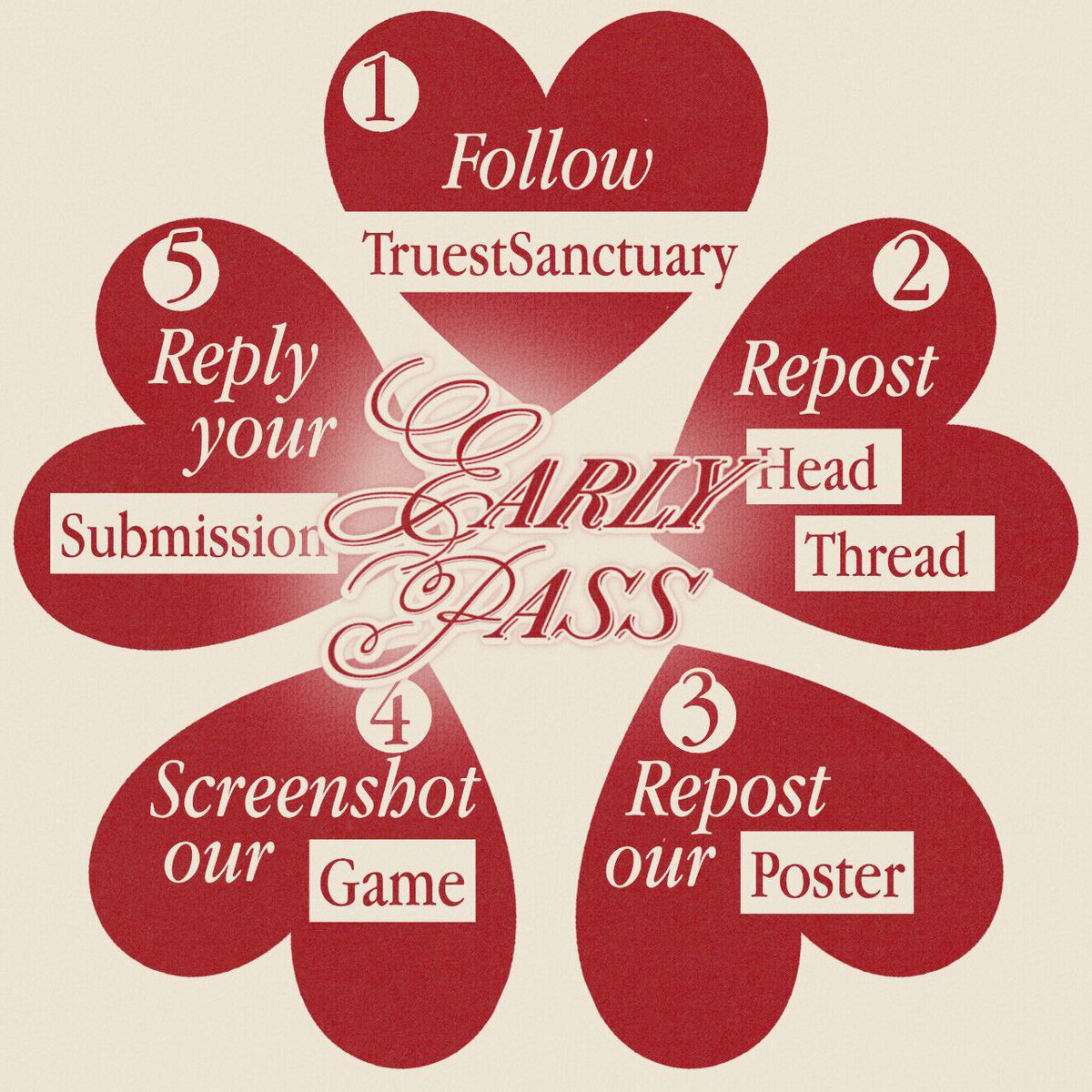 TruestSanctuary's tweet image. ️️ ️️

       𝗣𝗛𝗔𝗦𝗘 𝗜𝗜: “Advance Admission”

As we step into the daylight, it's time to see where destiny takes you! The stakes are high, but what are the odds that fate would be in your hands? Come bet on the sparks flying by joining the Early Pass with us!

️️ ️️