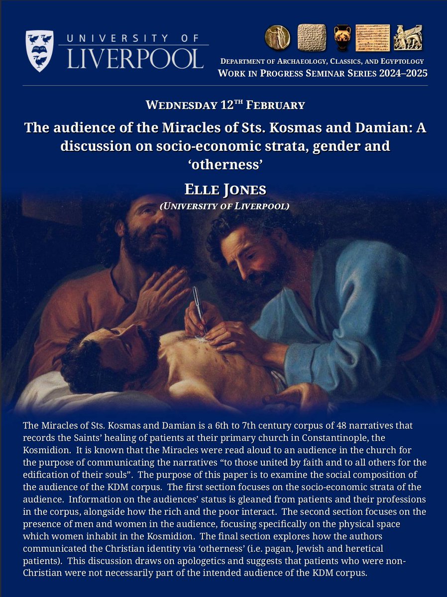 Liverpool Uni ACE WiP Seminar Series tweet media