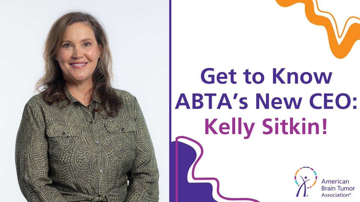 Our new CEO, Kelly Sitkin, is a 28-year cancer survivor who truly understands the journey of brain tumor patients and their families. 

💙  WATCH THE VIDEO:  youtube.com/watch?v=o_1P54…

#BrainTumorStrong #ABTA #CancerSurvivor #SupportCommunity