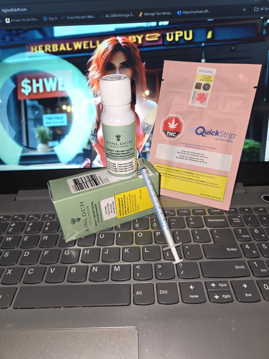 I got the most amazing gift in my mailbox last night! Thank you <a href="/PLANET_HWL/">PLANET HWL</a> for the fantastic CBD oil and sublingual strips. I can't wait to get my healing on!!