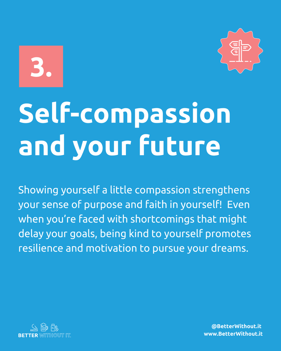 BetterWithoutIt's tweet photo. When you practice self-compassion, you're building a more wholesome version of yourself! 💫

Whether it's being kind to yourself when you fall short, or empathizing with a friend, your compassion makes a difference. 🩷

Follow @betterwithout.it for more growth tips! https://t.co/8XqDDkr6id