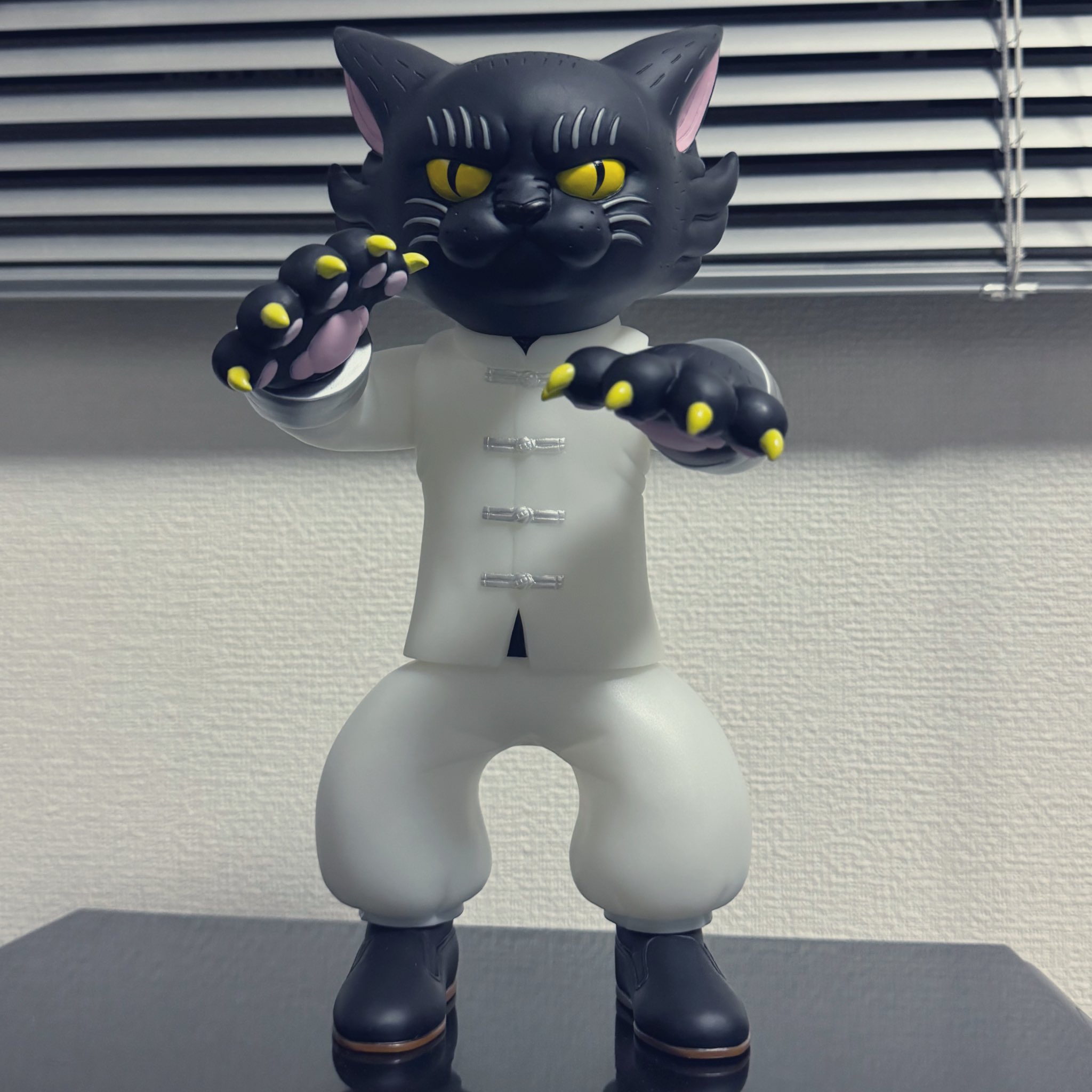 カンフーキャット 石黒亜矢子　ソフビ 石黒亜矢子カンフー猫 ソフビ フィギュア キタンクラブ カンフー