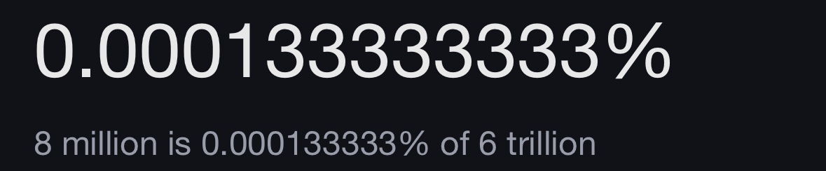RachelAlva64097's tweet photo. @RudyRu8515 @TheRealPest I’m pissed that our tax money isn’t being spent well.

But y’all crying and thinking that 8 million is an ACTUAL CHUNK OF CHANGE is fucking stupid. 

Congratulations! You just handed our govt over to a foreigner and some kids for 0.00001% of our budget 👍 https://t.co/yzkYHA0Azp