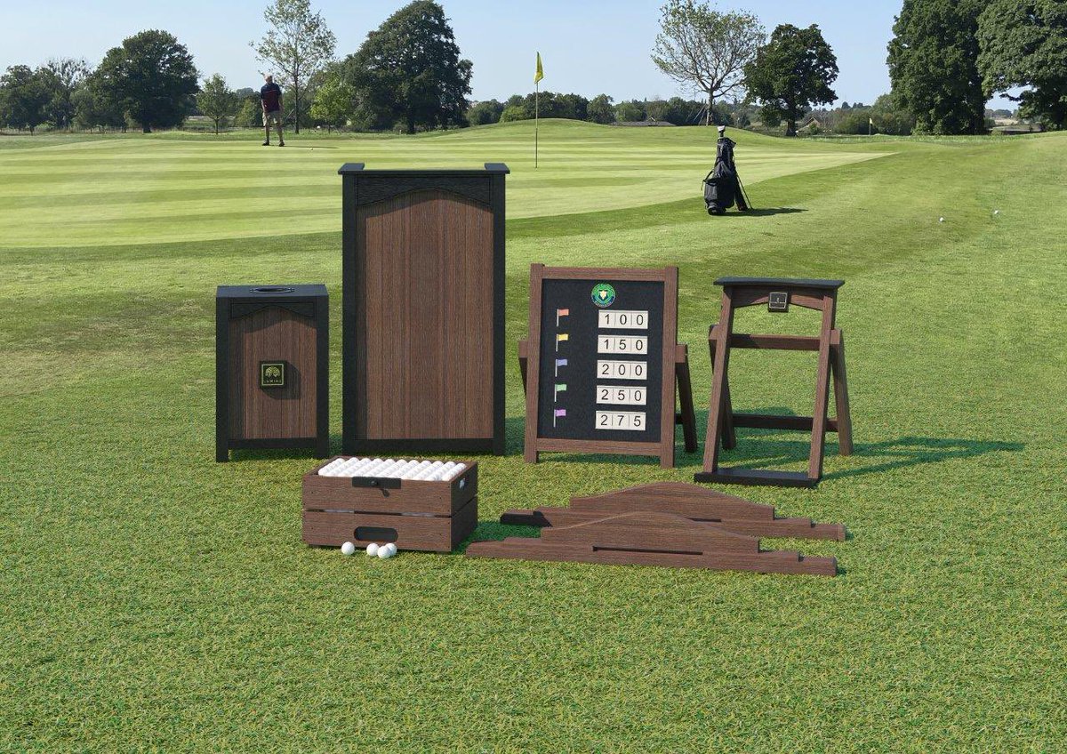 This is why so many golf clubs choose Pinseeker…. 🏆 

Just a small selection of our Luxewood wood effect recycled plastic products for your practice facility or driving range ♻️ 

All manufactured by Pinseeker here in the UK 🇬🇧 

Luxewood….don’t accept any less. ⛳️ 

#Luxewood