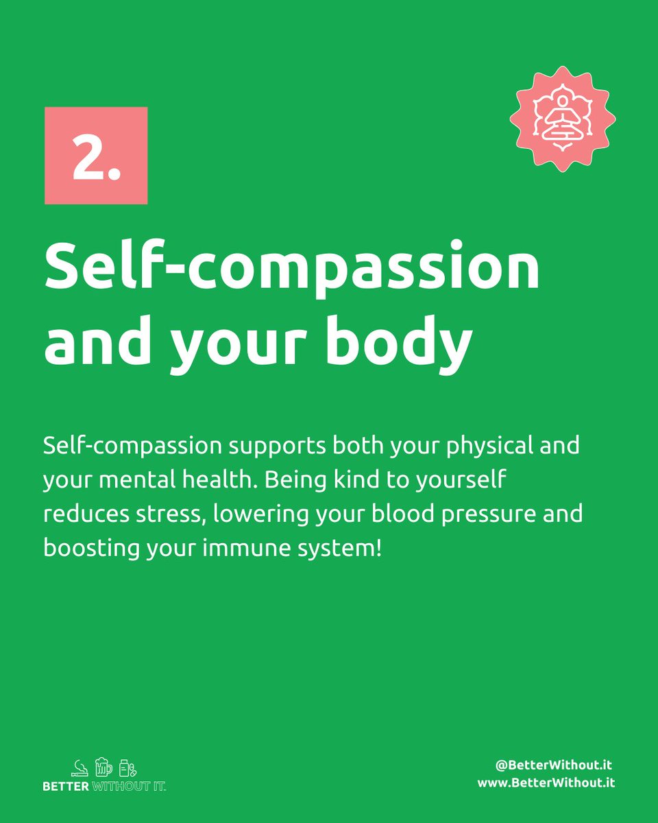BetterWithoutIt's tweet photo. When you practice self-compassion, you're building a more wholesome version of yourself! (Pt.1)💫

Whether it's being kind to yourself when you fall short, or empathizing with a friend, your compassion makes a difference. 🩷

Follow @betterwithout.it for more growth tips! https://t.co/XQ1cK1xbcx