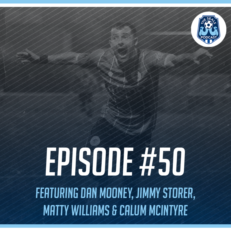 ChesterFC's tweet photo. 📻 Episode #50 of @TheSealsPodcast is here! Guests this month include...

🔹 Dan Mooney
🔹 Jimmy Storer
🔹 Matty Williams
🔹 Calum McIntyre

Tune in below. 👇