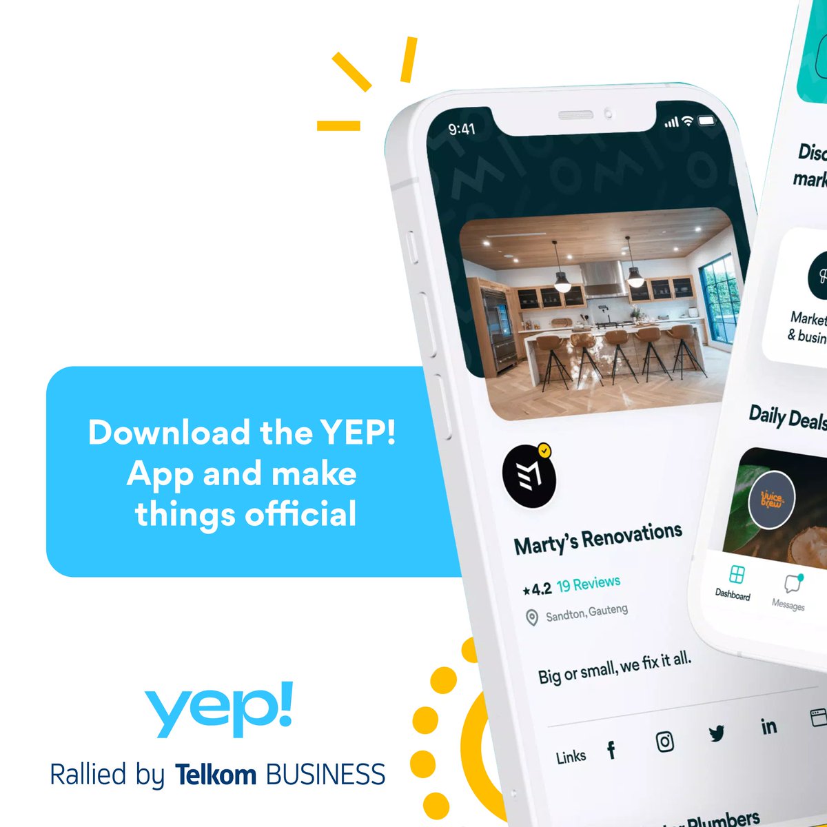 Ghosting customers is bad for business 👀 Download the YEP! App and stay connected 🤌

#PossibleBeginsHere 👉 tlkm.link/3z8IODg 
#YEP