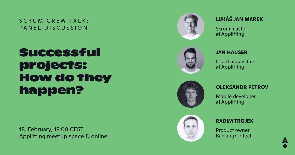 What’s the secret to a successful project? Is it all about teamwork, clearly defined roles, or does it come down to individual skills? Join us on February 18 at 18:00 in our meetup space to find out! Register here for free 👉 talkbase.io/event/scrum-cr…