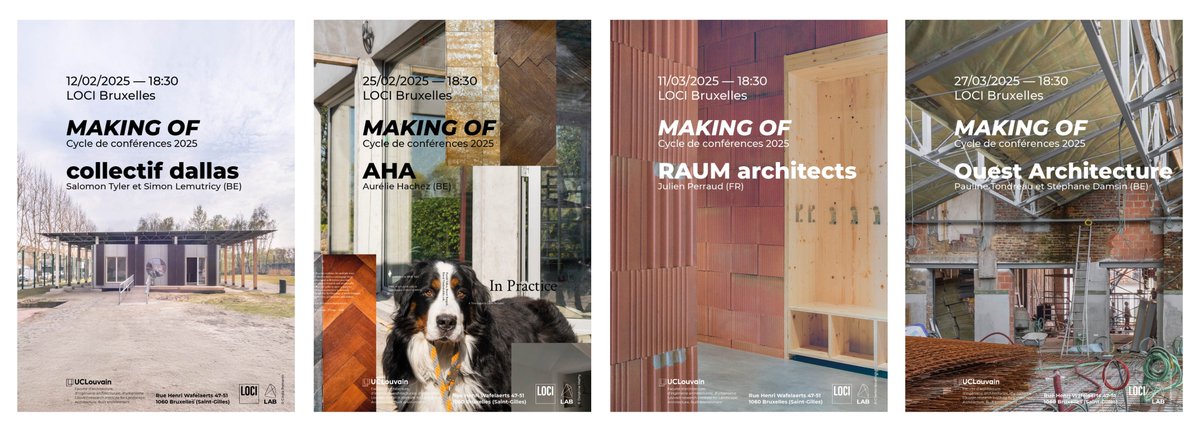 Cycle de conférences à LOCI-Bruxelles
12/2 S. Tyler et S. Lemutricy
25/2 A. Hachez
11/3 J. Perraud
27/3 P. Tondreau et S. Damsin

#UCLouvain #LOCI_Bruxelles
uclouvain.be/fr/facultes/lo…