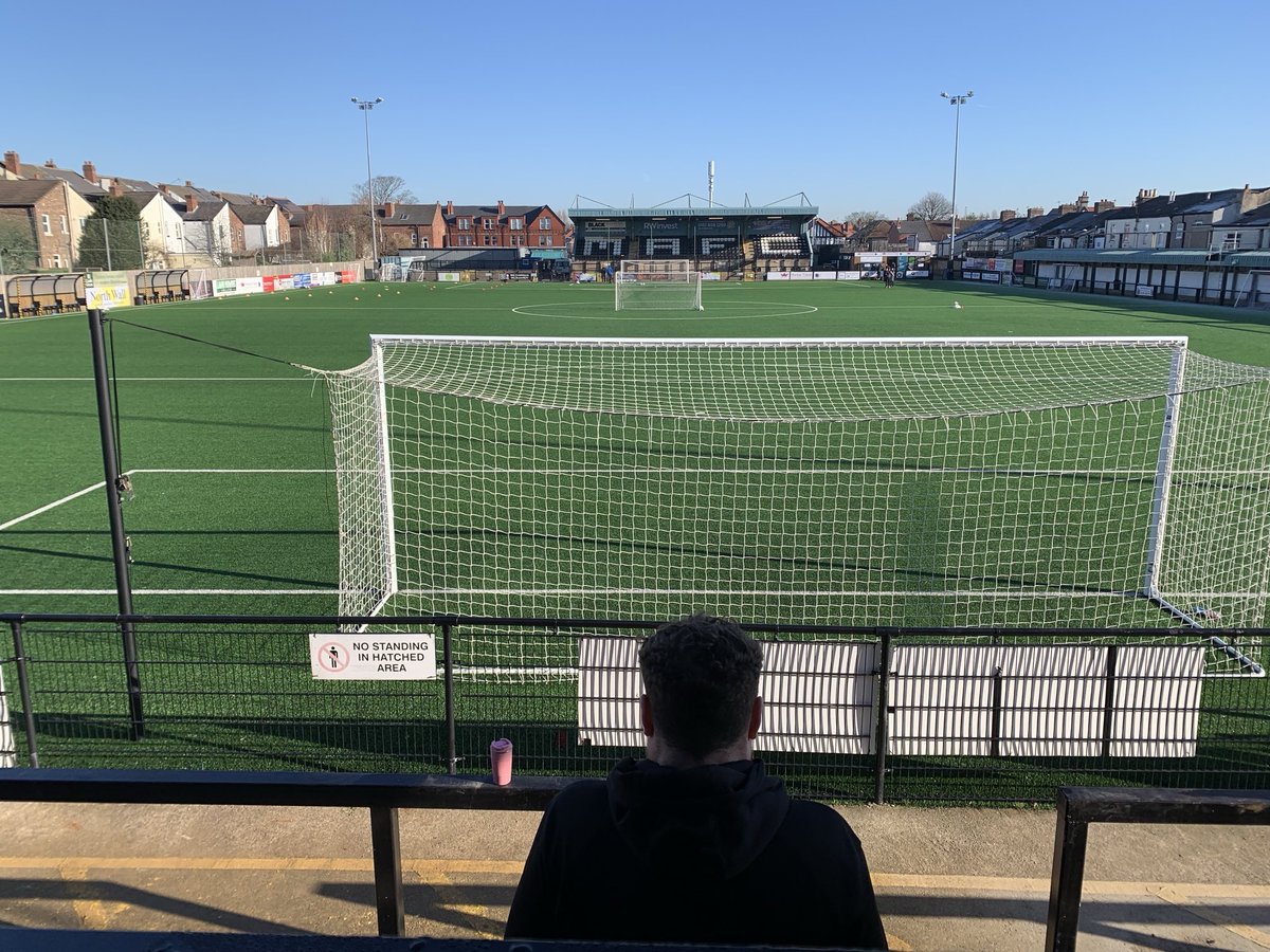 Crosender Rd stand complete ⁦<a href="/MarineAFC/">Marine Football Club</a>⁩