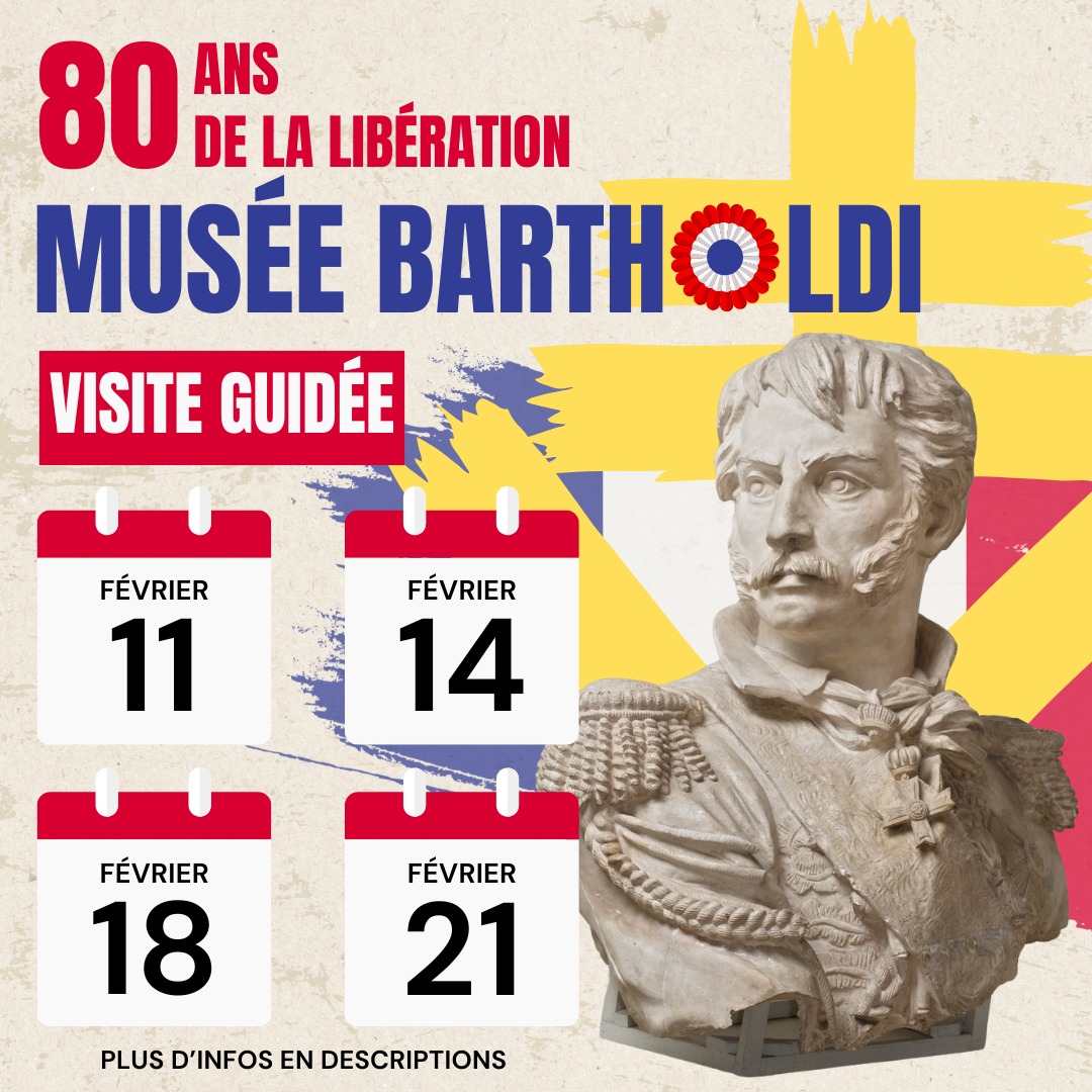 villecolmar's tweet photo. Le Musée Bartholdi propose des visites guidées pour explorer l’histoire méconnue des œuvres colmariennes de Bartholdi, détruites pendant la Seconde Guerre mondiale. 🏛️
📩 Réservation : musee.bartholdi@colmar.fr | 📞 03 89 41 90 60 https://t.co/BLydzy0epK https://t.co/ZysPfk4sVO