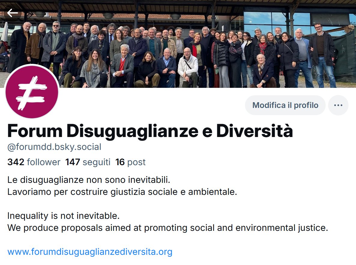 Forum Disuguaglianze Diversità tweet media