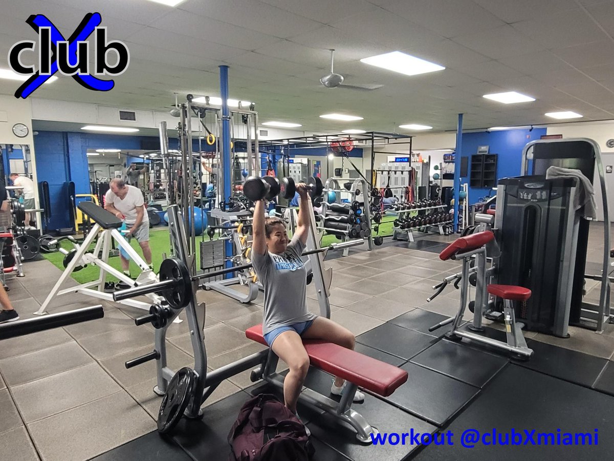 clubXmiami's tweet photo. #weightraining #getstronger @clubXmiami 💪

transforming lives daily, #clubX is a limited membership, private fitness club capped at just 750 members

#gym #fitnessclub #coralgables #boutiquefitness #sweatlocal #liftlocal #localgym #liftlife #girlswholift #fitgirls #strongwomen https://t.co/UYsULEklCm