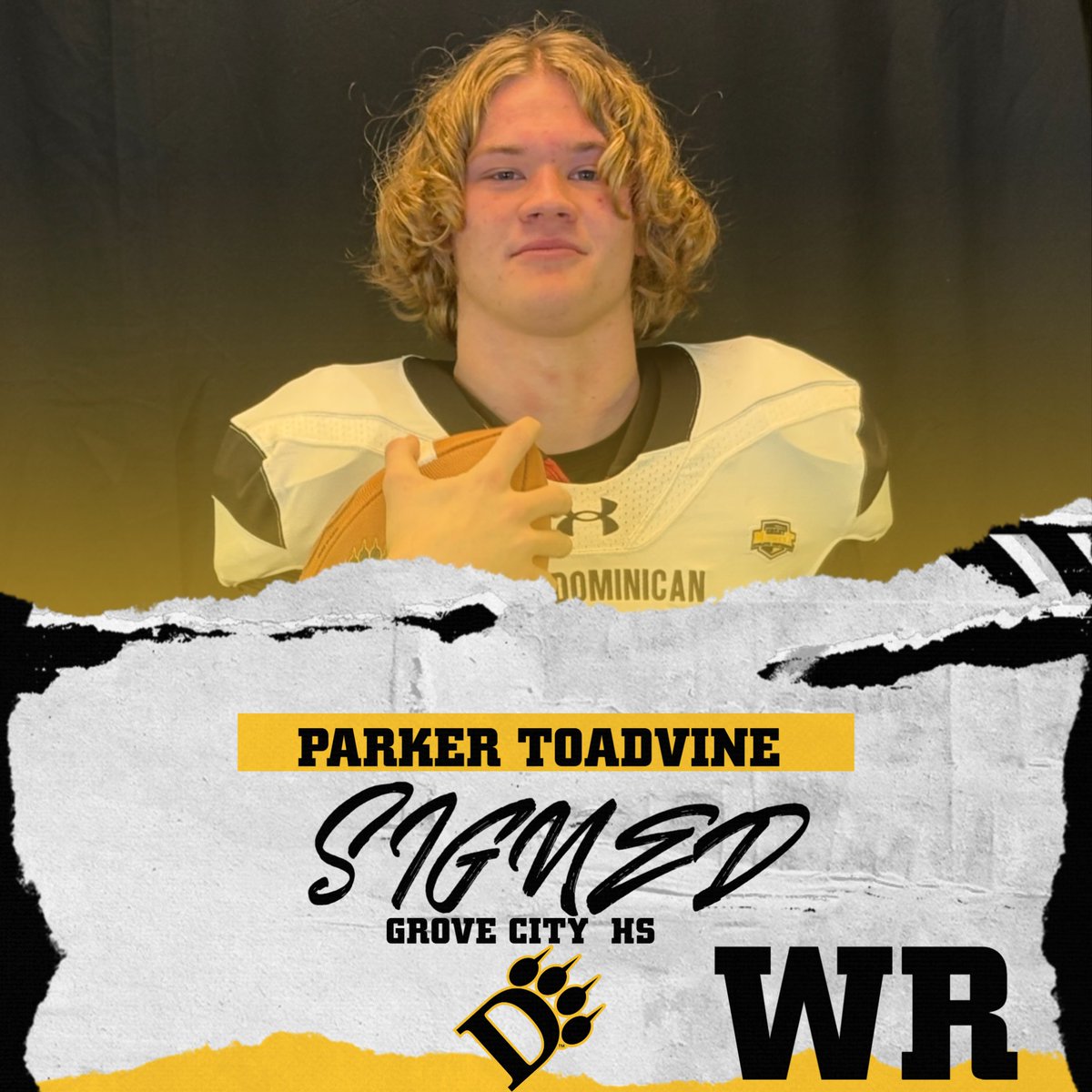 Ohio Dominican Football (@ohiodominicanfb) on Twitter photo ๐บ๐ฐ๐ฎ๐ต๐ฌ๐ซ โ๏ธ
Welcome <a href="/ParkerToadvine/">Parker Toadvine</a> Ohio Dominican!
๐| GROVE CITY HS (OH)
๐จ| WIDE RECEIVER
#LetsHunt๐พ| #ChopWood25 | #NSD25 ๐บ๐ฐ๐ฎ๐ต๐ฌ๐ซ โ๏ธ
Welcome <a href="/ParkerToadvine/">Parker Toadvine</a> Ohio Dominican!
๐| GROVE CITY HS (OH)
๐จ| WIDE RECEIVER
#LetsHunt๐พ| #ChopWood25 | #NSD25