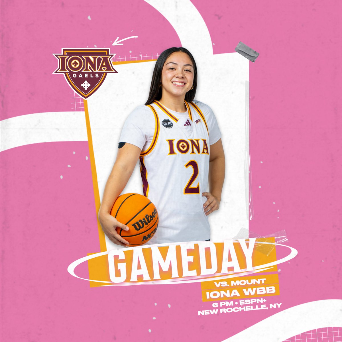 Iona Women's Hoops (@ionawbb) on Twitter photo ππΌπππΏπΌπ: Join us for our #Play4Kay π game at Hynes! Donβt forget to wear pink π
π: <a href="/Mount_WBB/">Mount Women's Basketball</a>
π
: TONIGHT
β°: 6 p.m.
πΊ: <a href="/ESPNPlus/">ESPN+</a>
π: Hynes Athletic Center
π: ionagaels.com/livestats
ποΈ: IonaTickets.com
#RaisingTheFEEE #GaelNation ππΌπππΏπΌπ: Join us for our #Play4Kay π game at Hynes! Donβt forget to wear pink π
π: <a href="/Mount_WBB/">Mount Women's Basketball</a>
π
: TONIGHT
β°: 6 p.m.
πΊ: <a href="/ESPNPlus/">ESPN+</a>
π: Hynes Athletic Center
π: ionagaels.com/livestats
ποΈ: IonaTickets.com
#RaisingTheFEEE #GaelNation