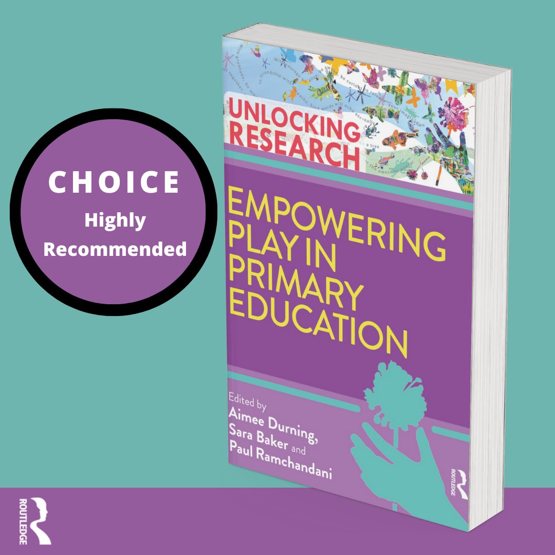 Routledge Education Books (@routledgeed) on Twitter photo We're thrilled to see that โEmpowering Play in Primary Educationโ has been rated โHighly Recommended' by <a href="/Choice_Reviews/">Choice.Reviews</a>!
โA vital resource that explores the relationship between play and learning," writes A. L. Hsu โ๏ธ
Learn more ๐ spr.ly/6014IDJDy
#PrimaryEducation We're thrilled to see that โEmpowering Play in Primary Educationโ has been rated โHighly Recommended' by <a href="/Choice_Reviews/">Choice.Reviews</a>!
โA vital resource that explores the relationship between play and learning," writes A. L. Hsu โ๏ธ
Learn more ๐ spr.ly/6014IDJDy
#PrimaryEducation