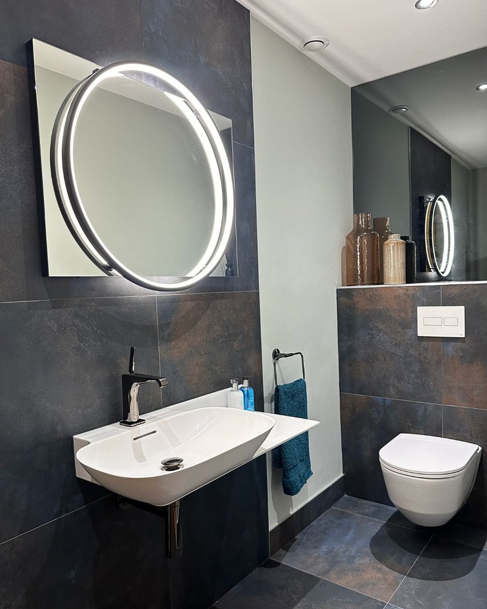 Stone & Chrome (@stoneandchrome) on Twitter photo Dark, moody, and effortlessly luxurious π€β¨
- AXOR brassware in Polished Black Chrome.
- HiB Solas mirror.
- Laufen Ino offset washbasin.
- Laufen Pro wall hung WC.
- Tiles by Minoli.
---
π§ enquiries@stoneandchrome.com
π» buff.ly/2jL1oKX
π 01276 61000 Dark, moody, and effortlessly luxurious π€β¨
- AXOR brassware in Polished Black Chrome.
- HiB Solas mirror.
- Laufen Ino offset washbasin.
- Laufen Pro wall hung WC.
- Tiles by Minoli.
---
π§ enquiries@stoneandchrome.com
π» buff.ly/2jL1oKX
π 01276 61000
