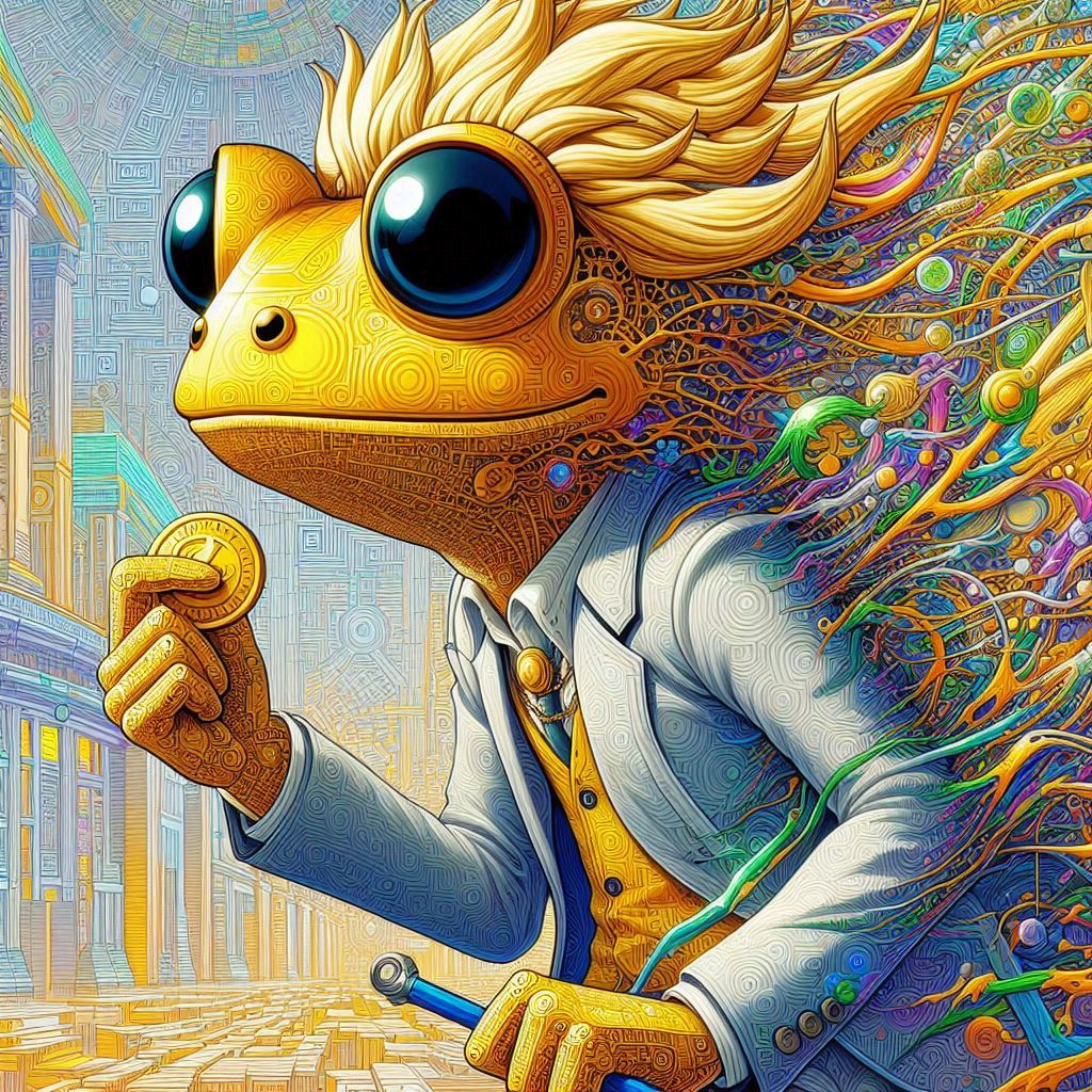 nyk0letta's tweet image. He is 💚🐸 He just doesn&apos;t know it yet.
#TurboToadToken #turboAI #memecoin