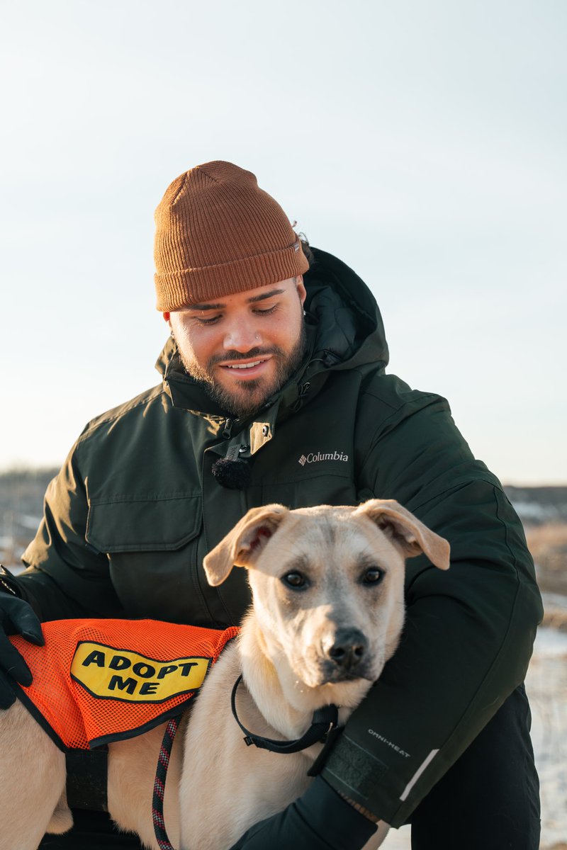 Absolutely stoked to see that my buddy Deno FINALLY found his forever home! 🐶 🏠 💙 #AdoptDontShop #RescueDogs