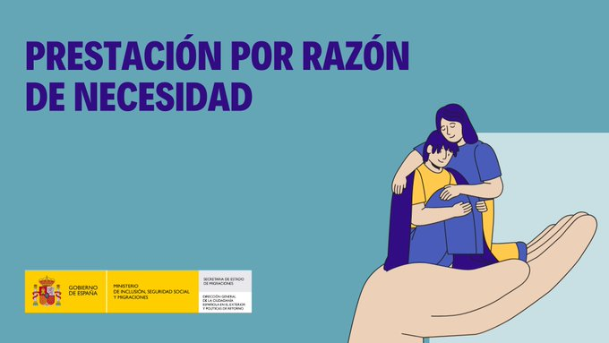 Consejeria de Trabajo en Francia (@consejeriafr) on Twitter photo Guías útiles <a href="/cartaesp_online/">Carta de España Online</a>
La prestación por razón de necesidad tiene como objetivo proporcionar unos ingresos suficientes para cubrir las necesidades básicas a los españoles que se encuentran en una situación de precariedad y residan en el exterior.
🔗bit.ly/3Dln20w Guías útiles <a href="/cartaesp_online/">Carta de España Online</a>
La prestación por razón de necesidad tiene como objetivo proporcionar unos ingresos suficientes para cubrir las necesidades básicas a los españoles que se encuentran en una situación de precariedad y residan en el exterior.
🔗bit.ly/3Dln20w