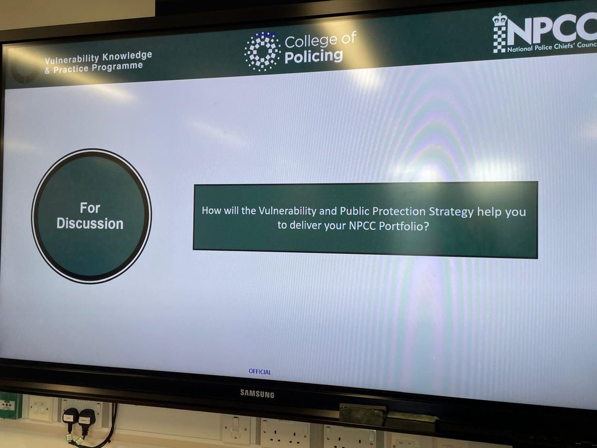 VKPP Vulnerability Knowledge & Practice Programme (@thevkpp) on Twitter photo We're over halfway through our first Staff Officer Development Day!
#SODevelopmentDay #VKPP <a href="/CollegeofPolice/">College of Policing</a> <a href="/PoliceChiefs/">National Police Chiefs' Council (NPCC)</a> We're over halfway through our first Staff Officer Development Day!
#SODevelopmentDay #VKPP <a href="/CollegeofPolice/">College of Policing</a> <a href="/PoliceChiefs/">National Police Chiefs' Council (NPCC)</a>