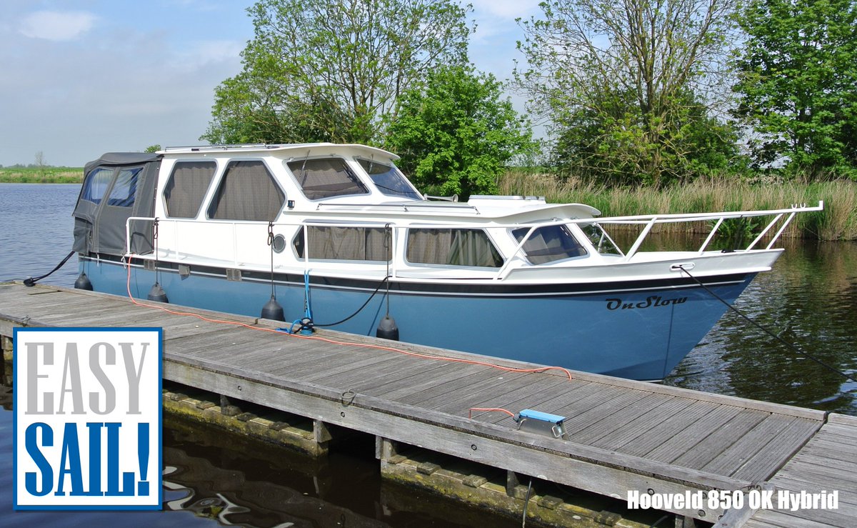 Dus..... je mag #Amsterdam straks niet meer in met je bootje. #Diesel gaat in de ban. Maar stel nou dat je toch wil blijven varen in Amsterdam..... dan heeft #EasySail deze hybride Hooveld kruiser aan de steiger liggen, elektrisch wanneer het moet!
nos.nl/artikel/255476…