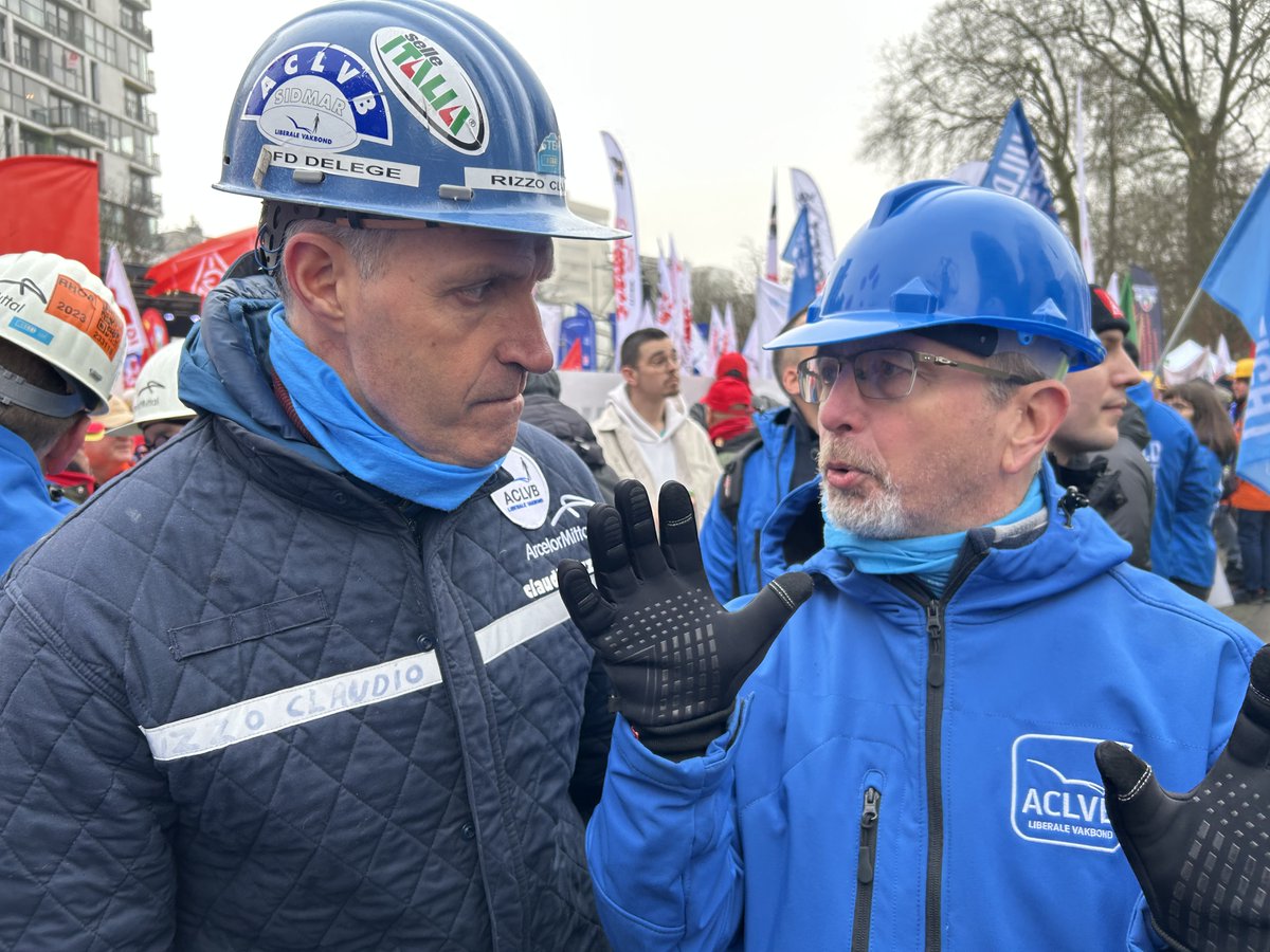 Des milliers de travailleurs se sont rassemblés hier dans le quartier européen. Leur cri d'alarme ? "Sauvez nos emplois !"

Geert Dumortier, responsable du secteur métal : "Si nous voulons garder une industrie en Europe, des mesures doivent être prises maintenant, et non demain"