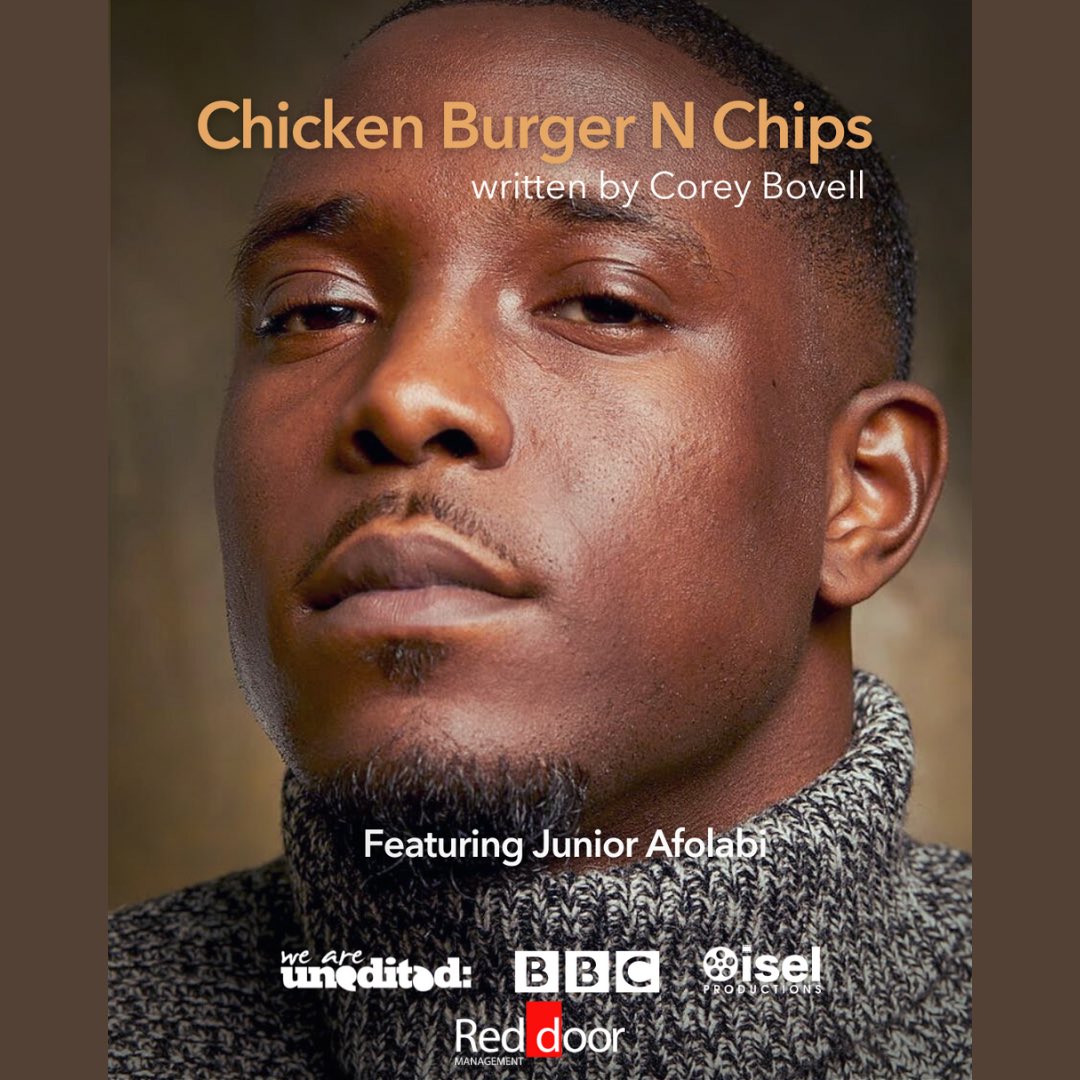 Red Door Management (@reddoormgmt) on Twitter photo Tune in to @BBCRADIO4 at 2.15pm today for new audio drama ‘Chicken Burger N Chips’, starring Red Door’s JUNIOR AFOLABI SALOKUN🎙️
#bbcradio4 #audiodrama #reddoormanagement Tune in to @BBCRADIO4 at 2.15pm today for new audio drama ‘Chicken Burger N Chips’, starring Red Door’s JUNIOR AFOLABI SALOKUN🎙️
#bbcradio4 #audiodrama #reddoormanagement