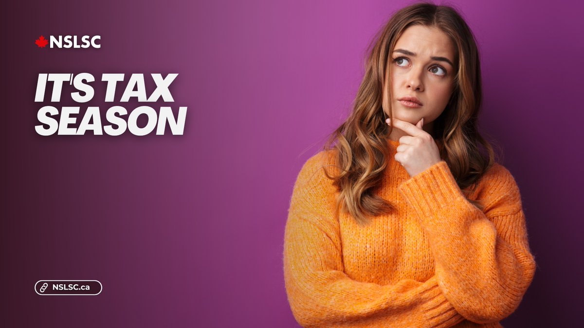 Wondering how you can access your income tax receipt and annual statement? It’s simple! Login to your secure NSLSC.ca account and from your dashboard, select “My Inbox”. You can find it under “Official Income Tax Receipt”.  #CdnTax