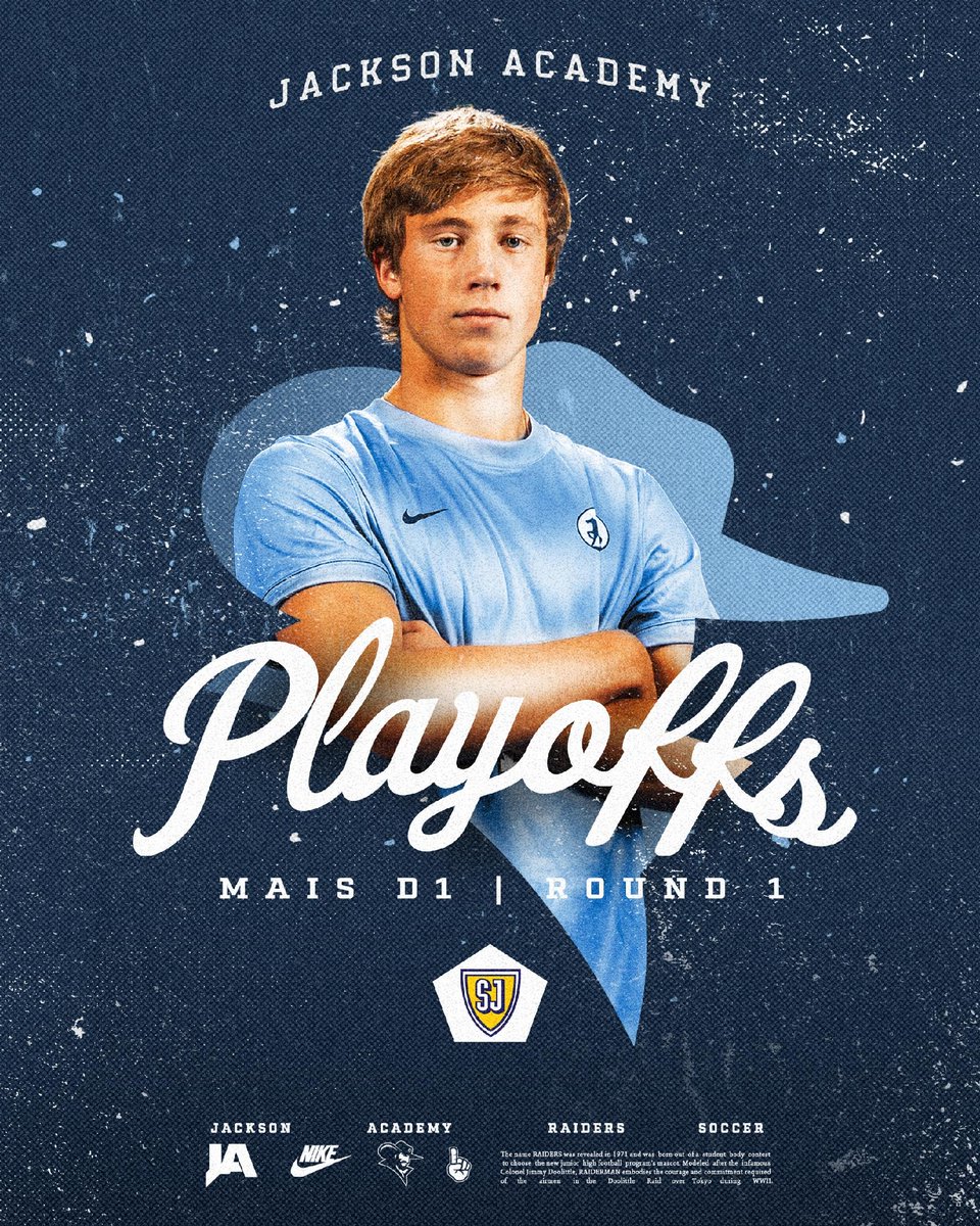 Raider Soccer enters postseason play tonight at The Brickyard as the #3 seed. They will host #6 seed St. Joseph in First Round play. All of the action will be featured on The Raider Network.

Kickoff - 6:00pm

#WeAreJA