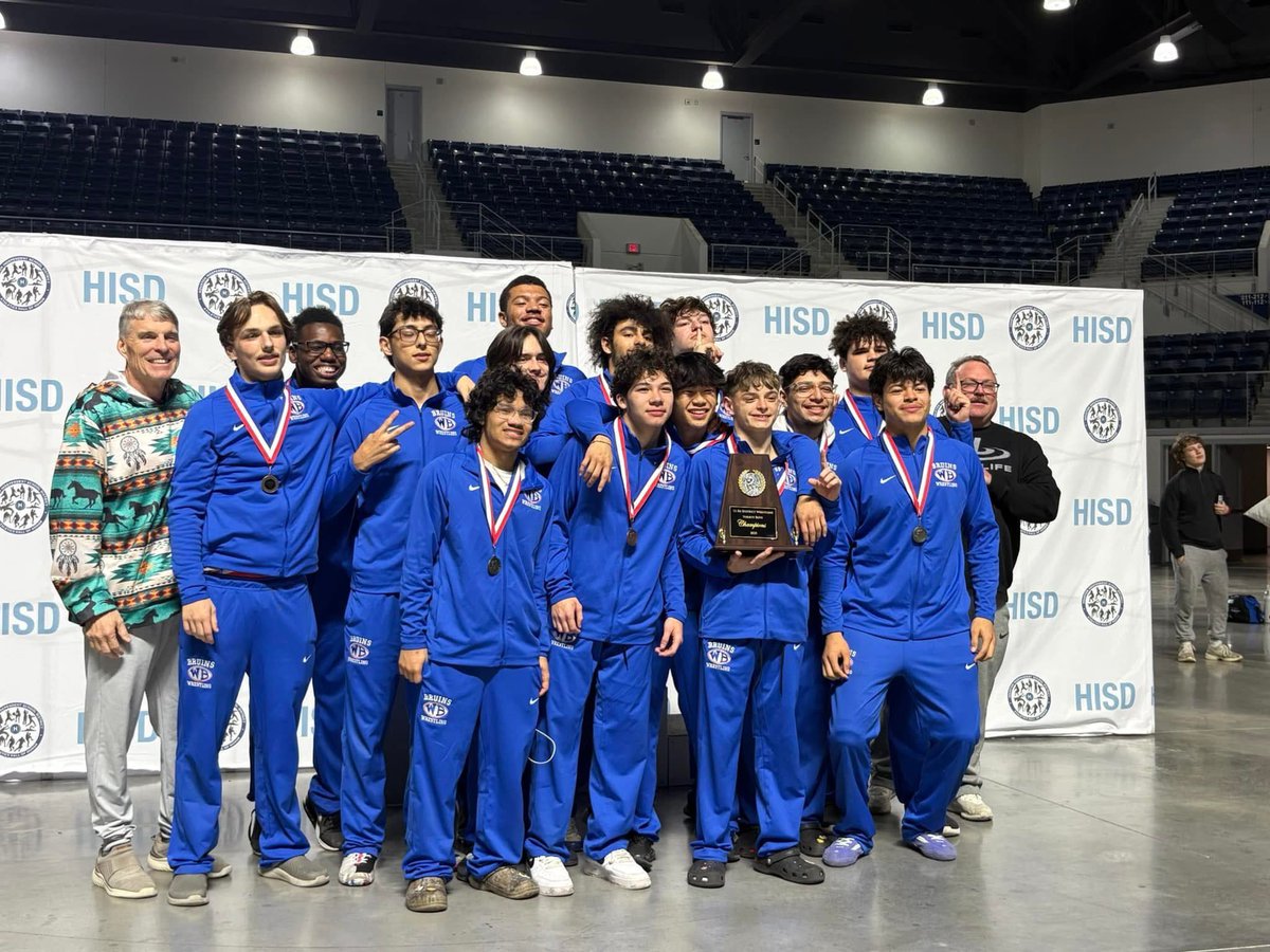 The squad heads out to College Station this afternoon for regionals which start tomorrow morning. Good luck to our 12 boys and 7 girls who will compete. Go Bruins!