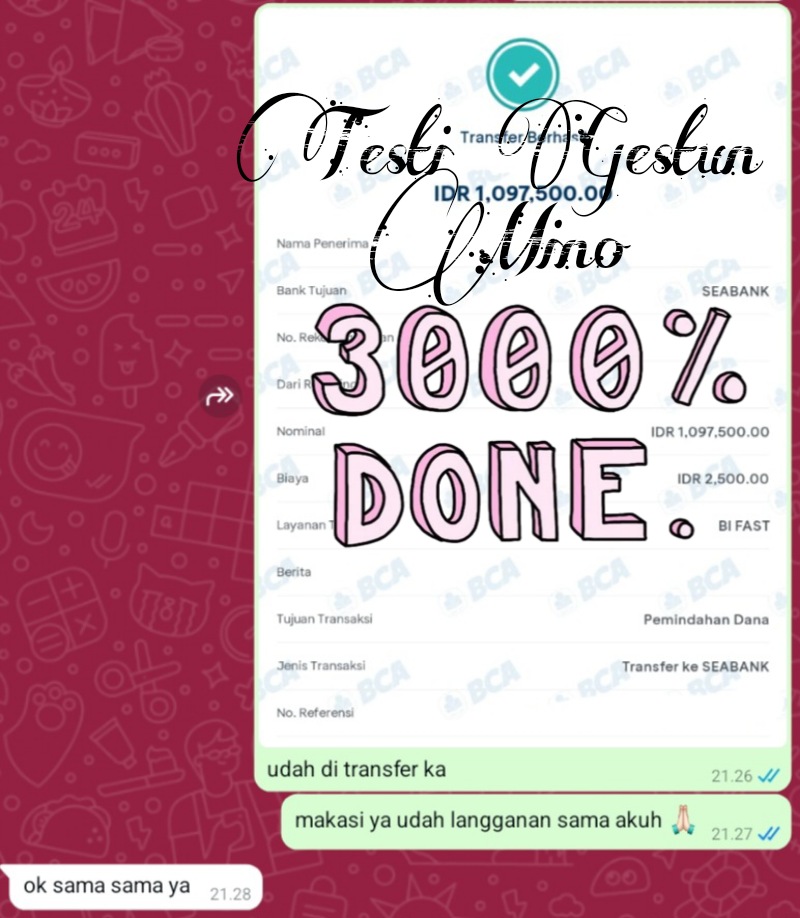 Minoael CV Pulsa promo tagihan gestun OPEN 24 jam tweet media