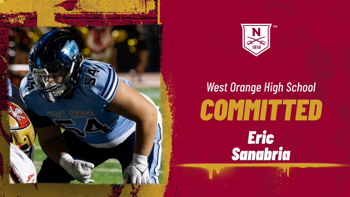 I am blessed to announce I am continuing my academic and athletic career at Norwich University!! Thank you <a href="/CoachPJ_Arcuri/">P.J. Arcuri</a> and <a href="/CoachJohnsonOL/">𝘽𝙤𝙗𝙗𝙮 𝙅𝙤𝙝𝙣𝙨𝙤𝙣 𝙄𝙄𝙄</a> for this opportunity !!!
<a href="/WestOrangeHSFB/">WestOrangeHSFootball</a> <a href="/NorwichFB/">Norwich Football</a> <a href="/CoachDgrant/">Darnell Grant</a>